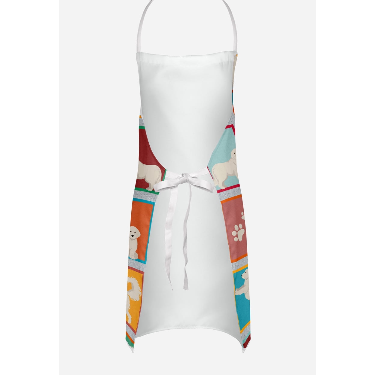 Lots of Great Pyrenees Apron 27 in x 30 in