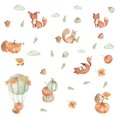 thumbnail image 1 of 1 pieza de pegatinas de pared con globos de animales lindos para habitación de niños Ba, 1 of 5