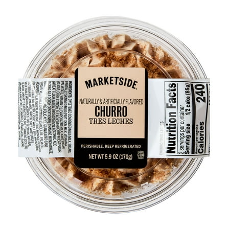 Marketside Single-Serve Churro Tres Leches Parfait, 5.9 oz (Refrigerated)