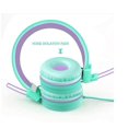 thumbnail image 1 of Auriculares para niños: noot products K11, auriculares estéreo plegables sin enredos con conector de 3,5 mm con cable Rojo Verde cableado, 1 of 4
