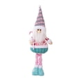 thumbnail image 3 of Figura navideña de muñeca navideña, adorno navideño, muñeca de pie para las vacaciones en casa Muñeco de Papá Noel, 3 of 9