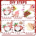 thumbnail image 3 of Set de 12 piezas de arte navideño con diamantes de Drink Coasters Suttmin, 3 of 6