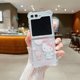 thumbnail image 1 of Cartoon Winnie Cinnamoroll Pochacco Kuromi Melody Hello Kitty Funda Dura Transparente Para Samsung Galaxy Z Flip 5 4 5G Fold 5 4 Flip5 Flip4 De Teléfono A Prueba De Golpes, 1 of 4
