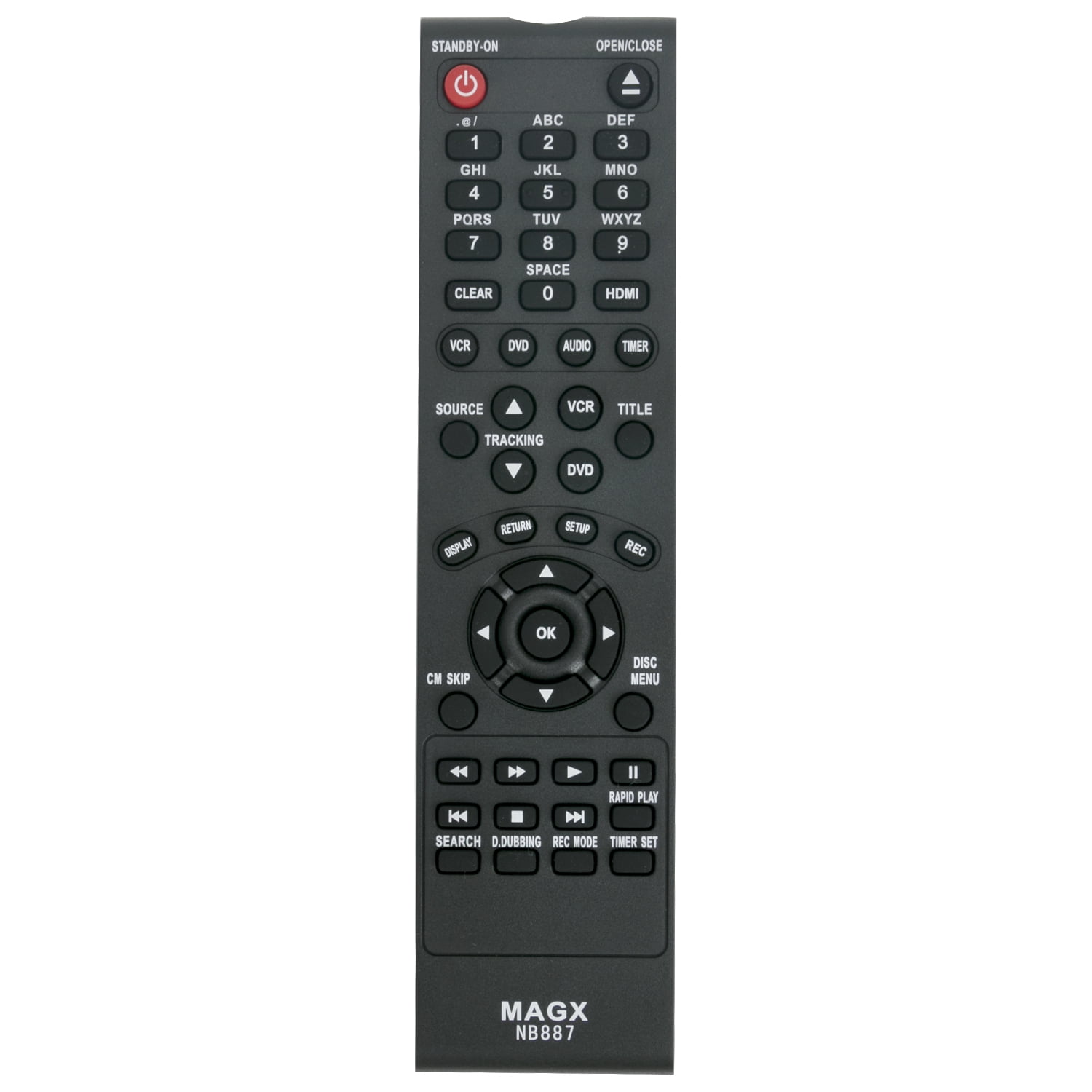New NB887 NB887UD Replaced Remote Control fit for Magnavox ZV427MG9