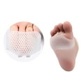 thumbnail image 2 of 1 Pair Silicone Forefoot Pads Pain Relief Foot Sole Anti-slip Cushion Forefoot Supports Random Color, 2 of 9