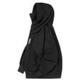 thumbnail image 5 of Niepce Inc Japanese Streetwear Embroidery Hoodie Black Men Cotton Sweatshirt, 5 of 10