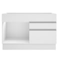 thumbnail image 4 of Alacena Madesa Glamy 120 cm 1 Puerta 2 Cajones Sin Encimera y Tarja Blanco G24123GL, 4 of 7