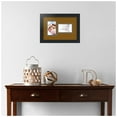 thumbnail image 2 of ArtToFrames Collage Photo Picture Frame with 2 - 3x5" Openings, Framed in Black with Coronado and Black Mats (CDM-3926-774), 2 of 8