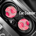 thumbnail image 3 of SPEKSEE Watermelon Print Ceramic Car Interior Coasters 2 Pack, Anti Slip 2.56 Inch Absorbent Cup Mat Interior Accessories Fit for Most Cars, 3 of 7