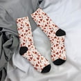 thumbnail image 5 of Rateoe Autumn Brown Butterfly for Women Casual Calf Socks - Cute Crew Socks - Thin Soft Above Ankle Socks Size 5-11, 5 of 6