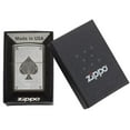thumbnail image 4 of Zippo Ace of Spades Filigree Pocket Lighter, 4 of 6