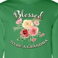 thumbnail image 4 of Inktastic Blessed to Be a Grandma Flowers Long Sleeve T-Shirt, 4 of 5