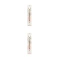thumbnail image 1 of Speravity Office School Wall Mounted Living ℃ Gauge Instrument Dual Room Meter Units Temperature ℉ Dorm Measuring Bedroom Mostrar como imagen 2piezas, 1 of 6