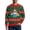Army Green, variant on YNGKMEA Men Christmas Sweater Christmas Graphic Sweaters Casual Fleece Pullover Winter Warm Long Sleeved Round Neck Sweater