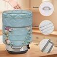 thumbnail image 2 of Starfish Shell Pressure Cooker Cover Floral Sand Summer Beach Blue Wood Grain Dust Cover for Kitchen Appliances with Top Handle & Storage Pockets, Fits 6 Quart Instant Pot, Air Fryer, Crock Pot, 2 of 9
