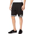 thumbnail image 1 of Armani - Pantalones cortos de entrenamiento atlético de baloncesto para hombre, negro, extragrande Giorgio Armani Ejercicio, 1 of 1