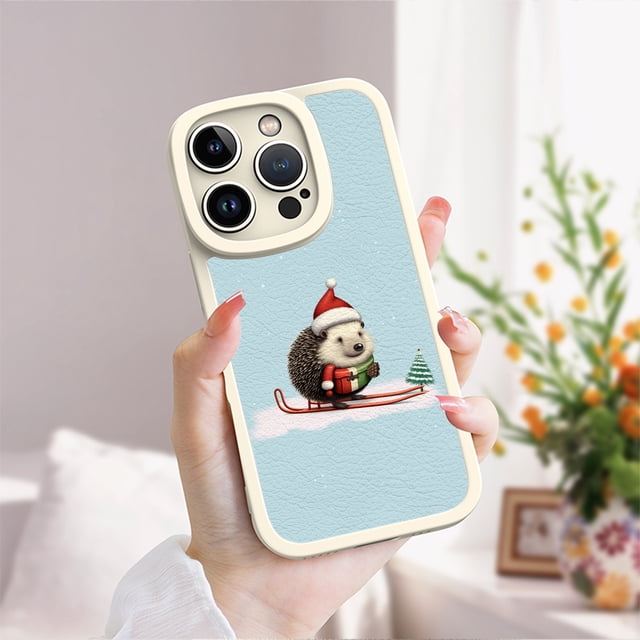 Muestre su estilo personal con esta cubierta de teléfono de goma TPU con patrón de dibujos animados creativos para iPhone
