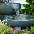 thumbnail image 5 of Aquascape 19 inch / 21 inch Dia (49/52 cm) Spillway Bowl and Basin Kit Outdoor Fountain, Patina, 5 of 6
