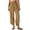 03 Khaki, variant on Womens Baggy Wide Leg Pants Elastic Waisted Casual Palazzo Harem Pants Summer Beach Trousers with Pockets S-XXL