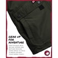 thumbnail image 5 of CANADA WEATHER GEAR Men's Parka Jacket - Heavyweight Ripstop Therma Foil Puffer Coat (M-5X), 5 of 7