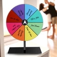 thumbnail image 6 of Multipurpose Interactive Tabletop Prize Turntables Roulettes Wheel for Parties and Event with Customizable Accessory, 6 of 8