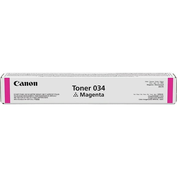 Canon, CNMCRTDG034M, Toner 034 Cartridge, 1 Each