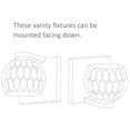 thumbnail image 2 of 5W 1 Led Wall Sconce In Seaside Style 4.72 Inches Wide By 4.72 Inches High Z-Lite 909-1S-Led, 2 of 2