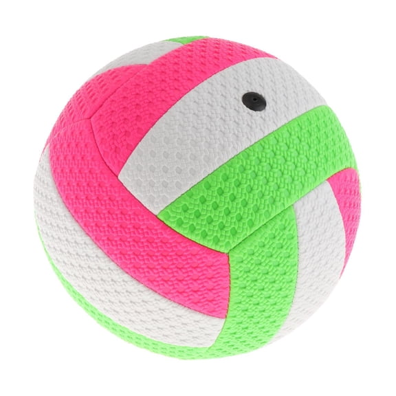 Voleibol Tamaño 2 Juego Entrenamiento Práctica Impermeable Interior Exterior Voleibol Rosado DYNWAVEMX Vóleibol