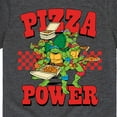 thumbnail image 3 of Teenage Mutant Ninja Turtles - Group Pizza Power - Toddler And Youth Short Sleeve Graphic T-Shirt, 3 of 5