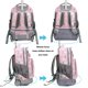 thumbnail image 5 of Mochila enrollable Tilami Alpaca de 19 pulgadas con bolsa de almuerzo para niños, 5 of 9