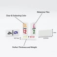 thumbnail image 2 of Mexican Train Dominoes JOYOUSLIFE Double 12 con funda de aluminio, 2 of 7