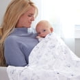 thumbnail image 2 of Little Star Organic Swaddle Blanket, 2 Pack, Wild at Heart, 2 of 7