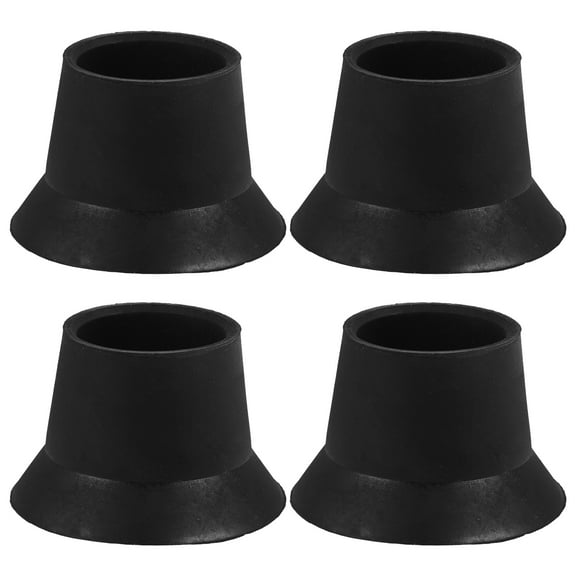 4pcs Rubber Feet Round Chair Rubber Leg Caps Mini Trampoline Cover Small Trampoline Covers Trampoline Rubber Covers Trampoline Parts Trampoline Caps For Poles
