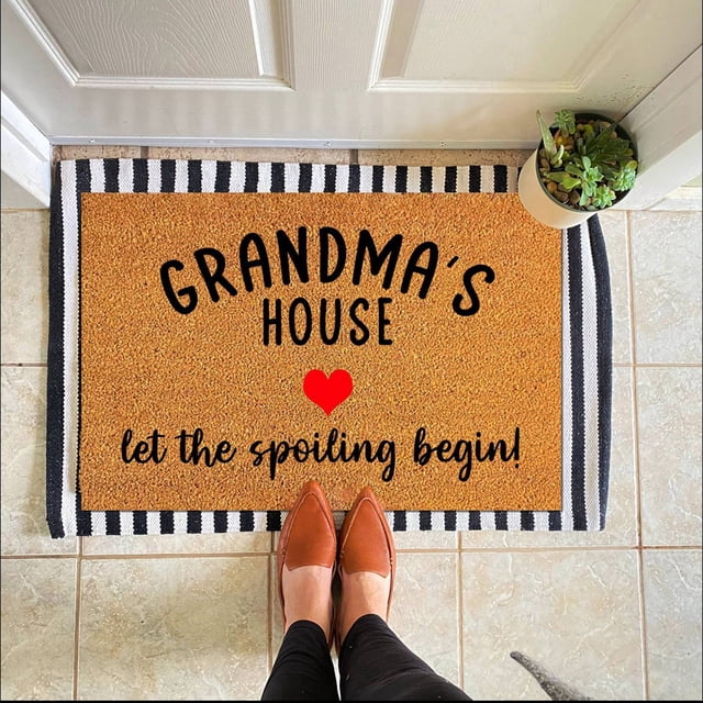 Hbdhejl 2024 New Mother'S Day Printed Welcome Rug Mother'S Day Stain Retro Slip Farmhouse Decorative Rug Farmhouse Mother'S Day Rug Gift Mother'S Day Decorative Rug 1Pc