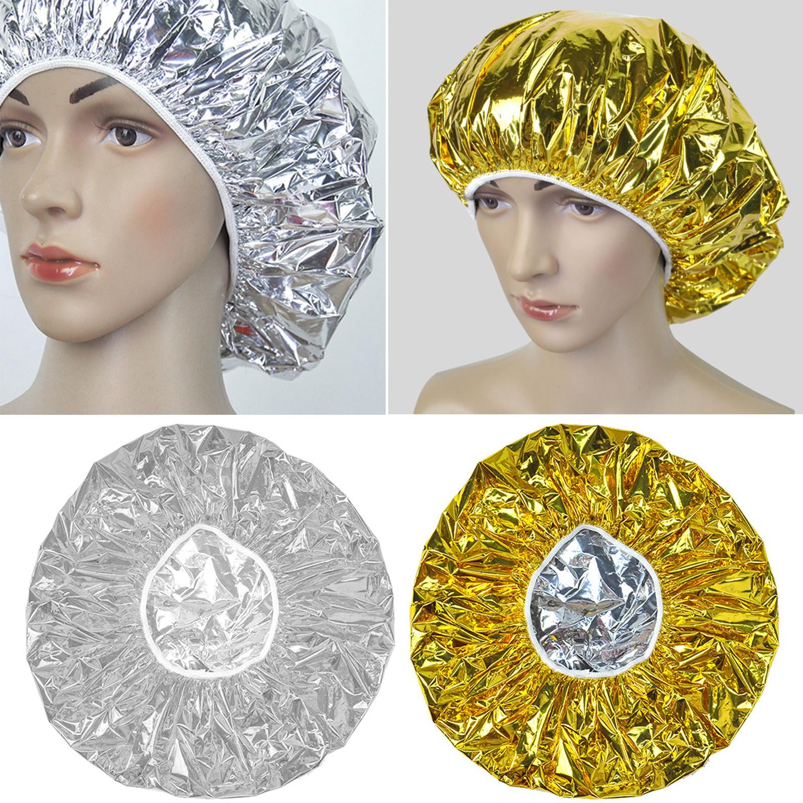 Walbest Hairdressing Aluminum Foil Heat Insulation Cap, Aluminum Foil