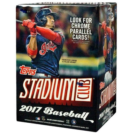 2017 Topps Stadium Club MLB Trading Card Blaster (Best Baseball Cards Of The 70s)