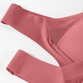 thumbnail image 6 of Uqiangy Cute Bras for Women Women's Underwear And Bras Sports Bra Ultra-Thin Underwear Bra Anti-Sagging Breast Bra Back Smoothing Push Up Bra Sports Bras for Women Brick Red 3XL, 6 of 8