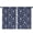 Dog Paw Print, variant on Blackout Kids Curtains,Cat and Yarn White Pattern Children's Insulated Curtains Set Of 2,Bedroom Essentials,Toddler Room Decor 52"x84"