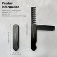thumbnail image 4 of Folding Hair Comb for Men, Pocket Comb with Fine & Wide Tooth, Styling Comb for Travel and Everyday Grooming Combing Hair, Beard or Mustache, 4 of 8
