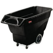 Rubbermaid Commercial Products RCP 1013 BLA Standard Duty Black Structural Foam Tilt Truck