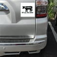 thumbnail image 2 of DistinctInk Custom Bumper Sticker - 4" x 4" Decorative Decal - White Background - Life Goals, Pet All The Cows, 2 of 2