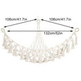 thumbnail image 2 of CNKOO Hamac Suspendu pour Toutous, Organisateur de Rangement pour Jouets avec Pompons, 2 of 11