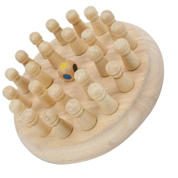 Funny Block Board Game, Wooden Memory Chess Toy Wooden Stick Chess Wooden Memory Chess Parent-Child Interaction Toy Wooden Memory Games Durable For School