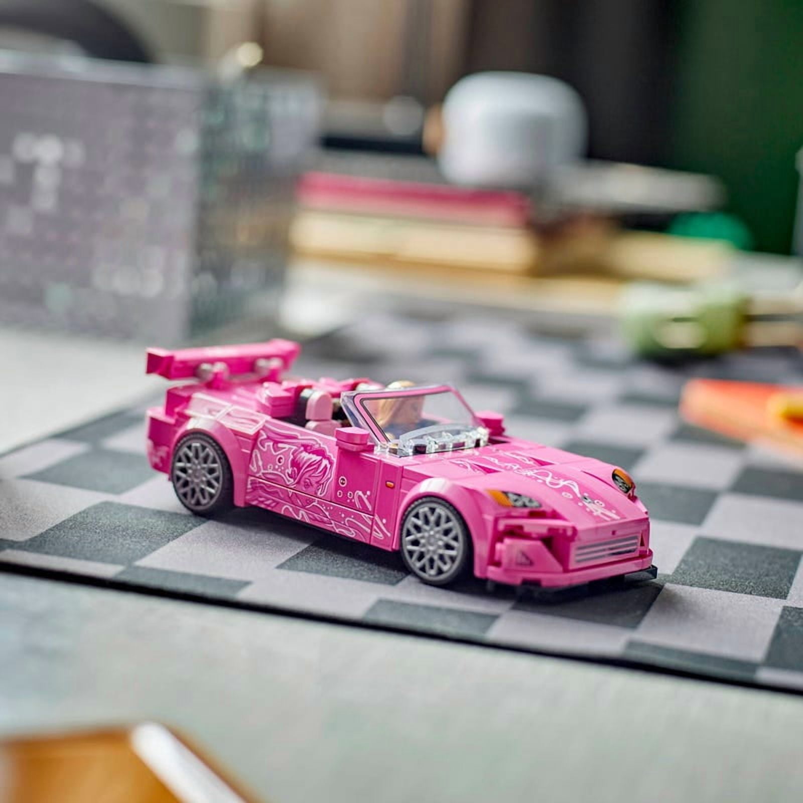 LEGO Speed Champions 2 Fast 2 Furious Honda S2000 Car Toy 77241  for Kids, Boys, and Girls, Ages 9+ - Birthday Gift Idea for Race Car and Movie Fans - Includes Suki Minifigure