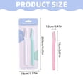 thumbnail image 3 of Facial For Face. Eyebrow For Sensitive Skin Multipurpose Face Shavers For S Face Lips & Eyebrows 6Pcs,Pink Eyebrow White, 3 of 9