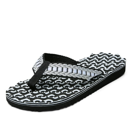 

Lopsie Mens Thong Sandals Indoor and Outdoor Summer Beach Flip Flop