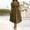 Army Green, variant on Short Sleeve Women Summer Dresses Boho V-Neck Floral Midi A-Line Dress Fitted Waist Vacation Twist Beach Going Out Sundress with Pockets White L