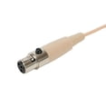 thumbnail image 3 of GLFILL Adjustable Beige Double Earhook Headset Mic Headworn Microphone 3 Pin 4 Pin XLR For Shure Wireless Microphone With Cover D, 3 of 9