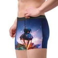 thumbnail image 4 of Disketp Lantern On Snow With Christmas Men'S Boxer Briefs,Soft And Breathable Cotton Underwear With Comfortflex Waistband, 4 of 9