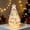 C, variant on Miwamany LED Ghost Tree Light, Smiling Ghosts Orange Lights Pumpkin Accents, Bright Ceramic Tabletop Decoration for Halloween Mantel and Holiday Display
